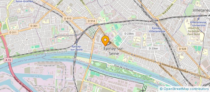 localisation de l'entreprise MONSIEUR ISMAIL ABDOULAYE à EPINAY-SUR-SEINE