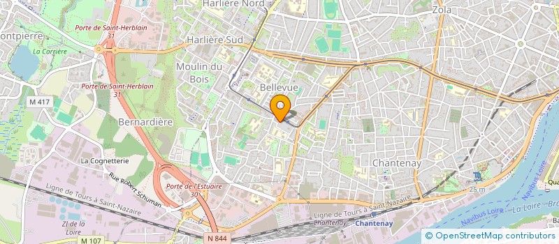 localisation de l'entreprise MONSIEUR ISMAIL ABDOULAYE MAHAMAT à NANTES