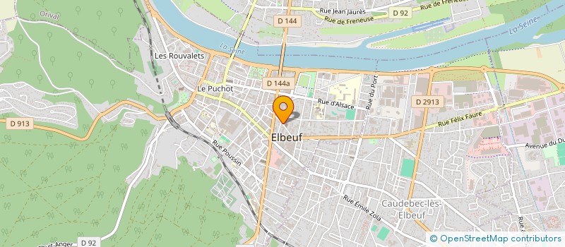 localisation de l'entreprise MONSIEUR ISMAIL AHAMD à ELBEUF