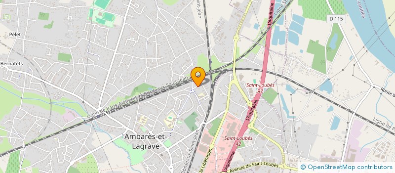 localisation de l'entreprise MONSIEUR ISMAIL AHFIDI à AMBARES-ET-LAGRAVE