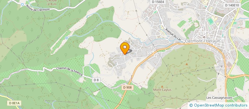 localisation de l'entreprise MONSIEUR ISMAIL AIT OUAHRA  CLERMONT-L'HERAULT