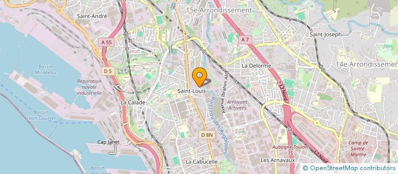 localisation de l'entreprise MONSIEUR ISMAIL ALIEV à MARSEILLE