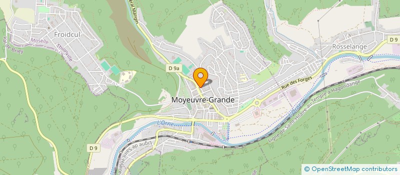 localisation de l'entreprise MONSIEUR ISMAIL ALTUNKAYA  MOYEUVRE-GRANDE