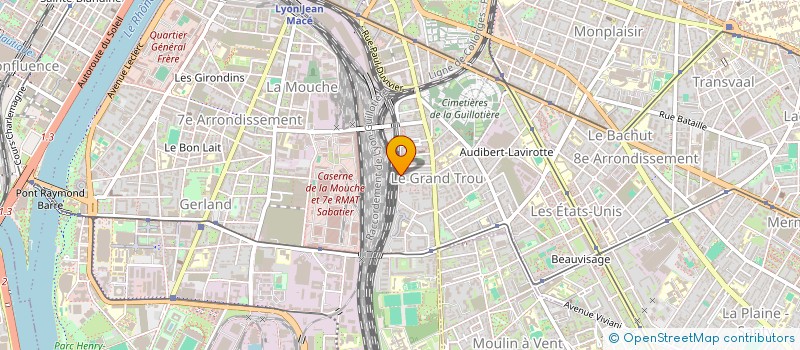 localisation de l'entreprise MONSIEUR ISMAIL AMAR  LYON