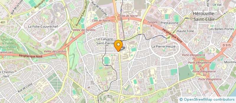 localisation de l'entreprise MONSIEUR ISMAIL BADDOUH à CAEN