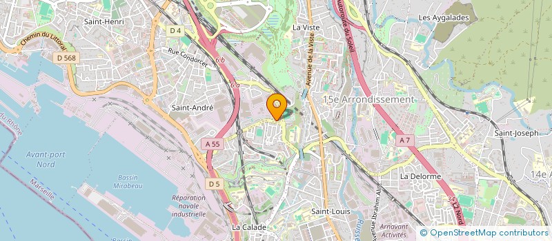 localisation de l'entreprise MONSIEUR ISMAIL BAKHOUCHE  MARSEILLE