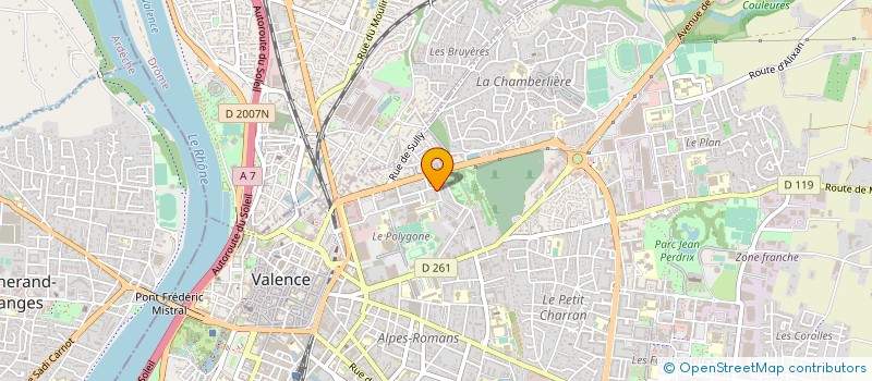 localisation de l'entreprise MONSIEUR ISMAIL BALOUTCH  VALENCE