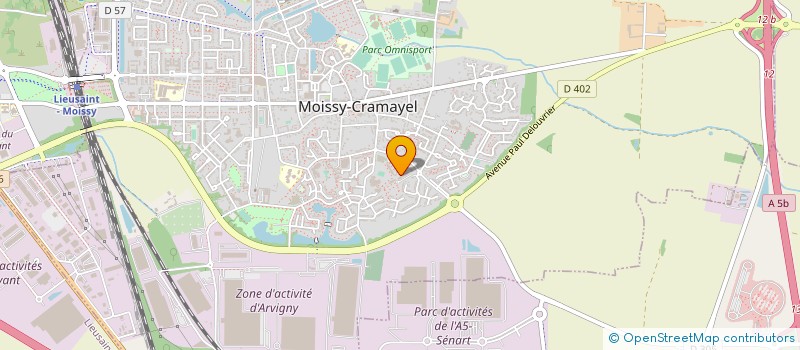 localisation de l'entreprise MONSIEUR ISMAIL BAOUI à MOISSY-CRAMAYEL