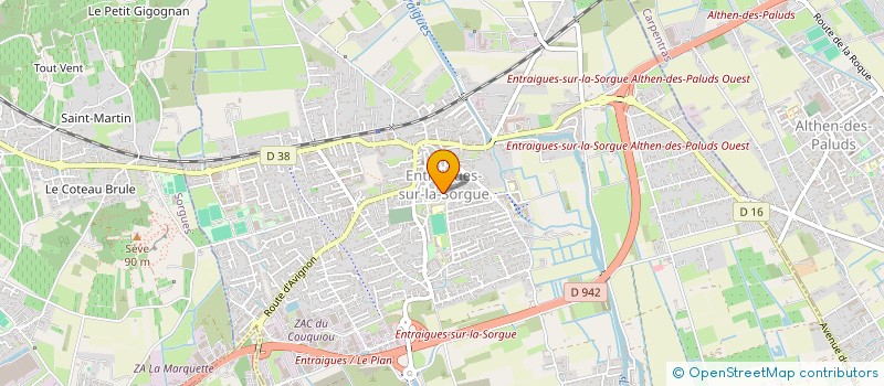 localisation de l'entreprise MONSIEUR ISMAIL BELAYACHI  ENTRAIGUES-SUR-LA-SORGUE