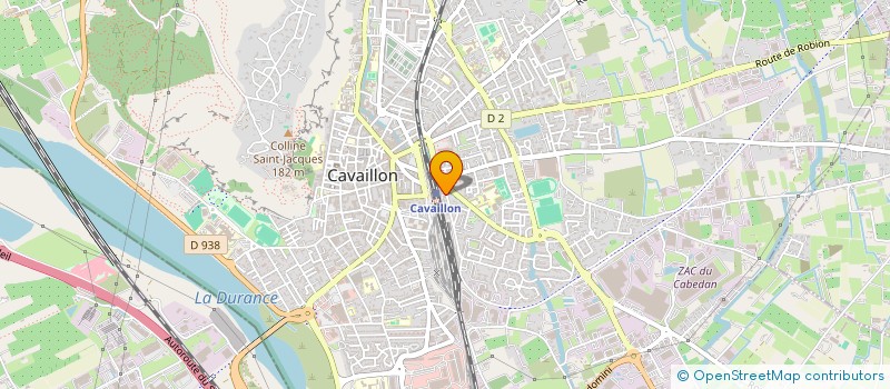 localisation de l'entreprise MONSIEUR ISMAIL BELLAHSNI  CAVAILLON