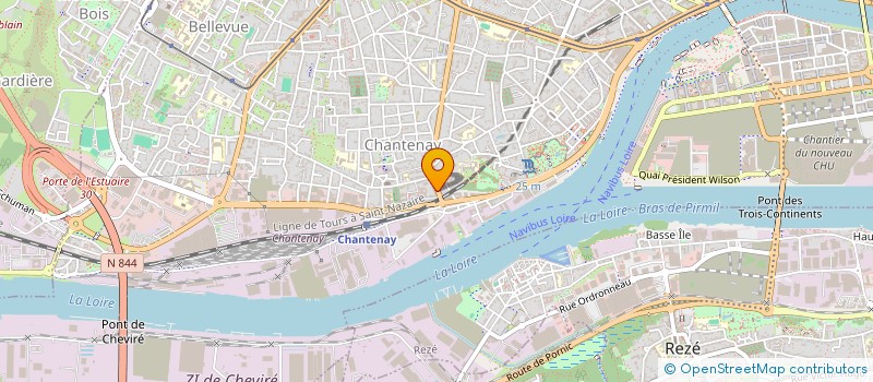 localisation de l'entreprise MONSIEUR ISMAIL BELLAOUEDJ  NANTES