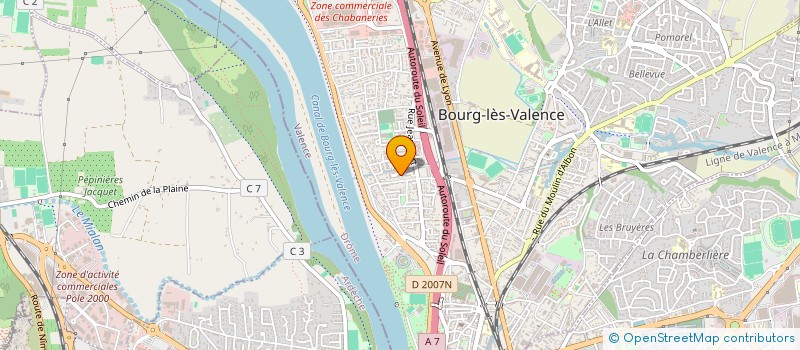 localisation de l'entreprise MONSIEUR ISMAIL BENAMMAR  BOURG-LES-VALENCE