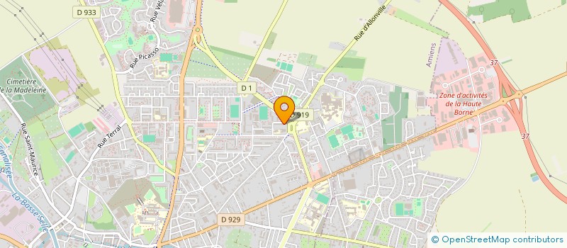 localisation de l'entreprise MONSIEUR ISMAIL BENHADDI  AMIENS