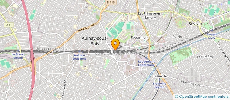 localisation de l'entreprise MONSIEUR ISMAIL BENHADDOU  AULNAY-SOUS-BOIS