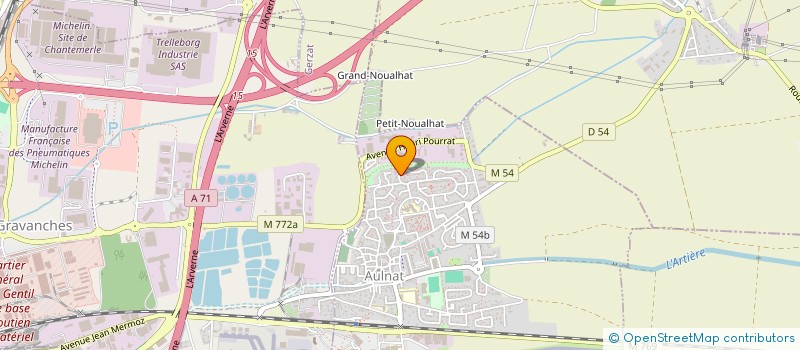 localisation de l'entreprise MONSIEUR ISMAIL BOUBAKRI  AULNAT