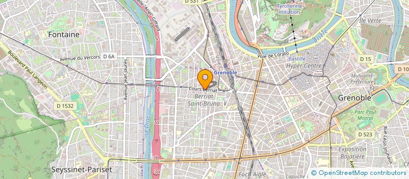 localisation de l'entreprise MONSIEUR ISMAIL BOUFENGHOUR  GRENOBLE