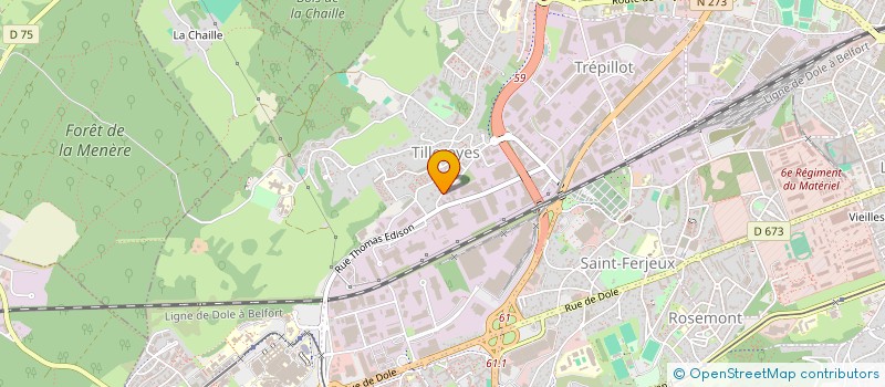 localisation de l'entreprise MONSIEUR ISMAIL BOUHERROU  BESANCON