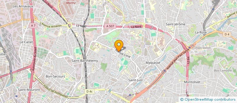 localisation de l'entreprise MONSIEUR ISMAIL BOURICHA à MARSEILLE
