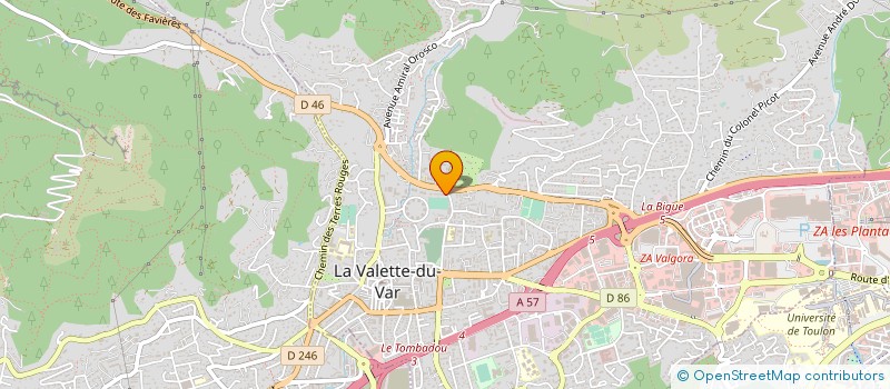 localisation de l'entreprise MONSIEUR ISMAIL BOUSHABA à LA VALETTE-DU-VAR