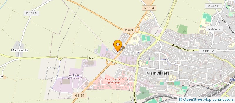 localisation de l'entreprise MONSIEUR ISMAIL CAKIR à MAINVILLIERS