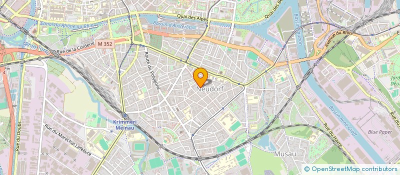 localisation de l'entreprise MONSIEUR ISMAIL CEYLAN à STRASBOURG