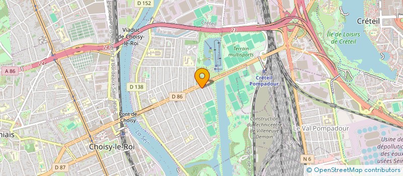 localisation de l'entreprise MONSIEUR ISMAIL CHARCHAR  CHOISY-LE-ROI