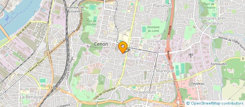 localisation de l'entreprise MONSIEUR ISMAIL COSKUN  CENON