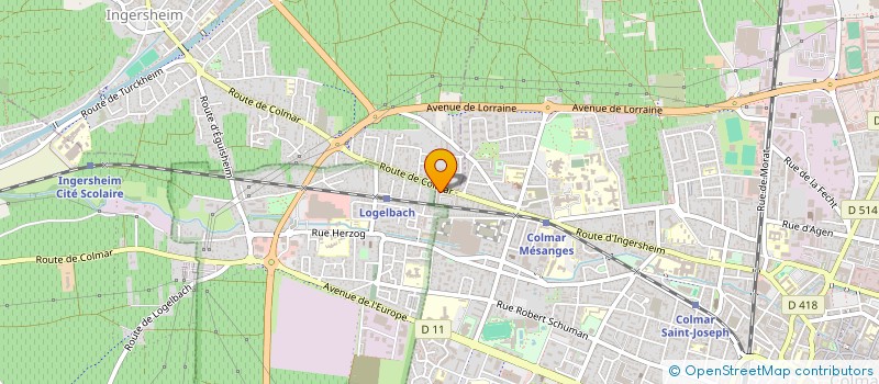 localisation de l'entreprise MONSIEUR ISMAIL DELICE  COLMAR