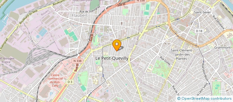 localisation de l'entreprise MONSIEUR ISMAIL DEMIRBILEK  LE PETIT-QUEVILLY