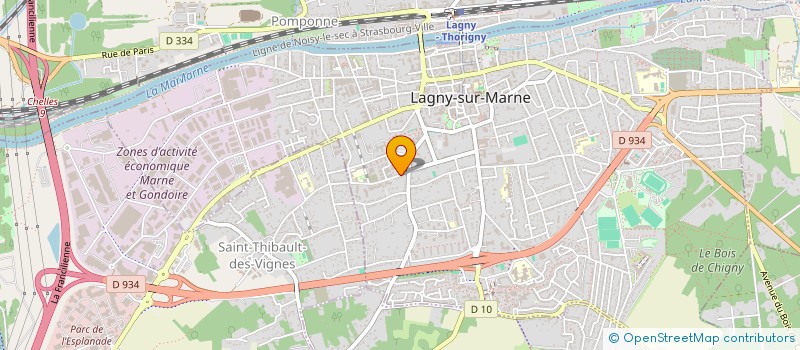 localisation de l'entreprise MONSIEUR ISMAIL DIARRA  LAGNY-SUR-MARNE