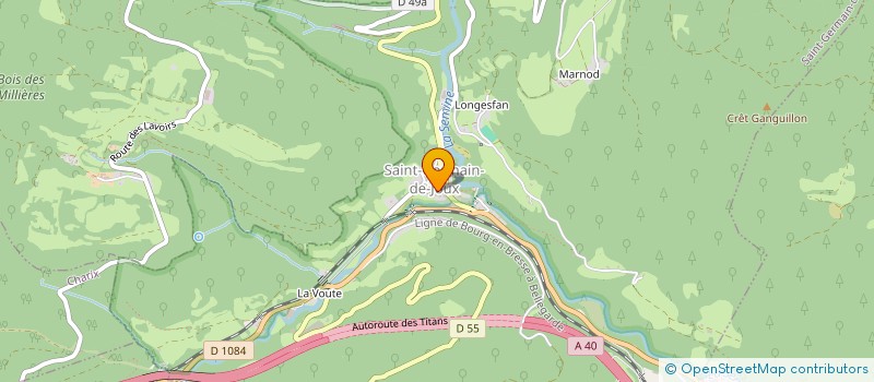 localisation de l'entreprise MONSIEUR ISMAIL DINGER  SAINT-GERMAIN-DE-JOUX