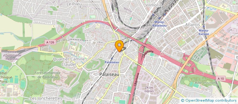 localisation de l'entreprise MONSIEUR ISMAIL DORNIER  PALAISEAU