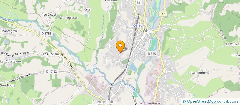 localisation de l'entreprise MONSIEUR ISMAIL EL HACHMI  OBJAT