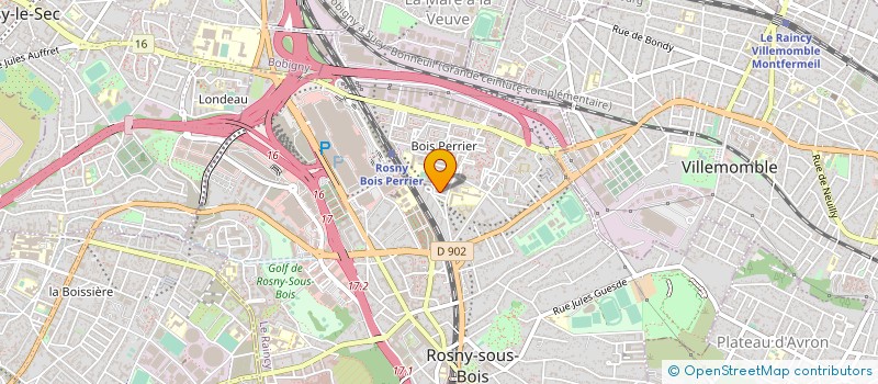 localisation de l'entreprise MONSIEUR ISMAIL EL MOKADMI à ROSNY-SOUS-BOIS