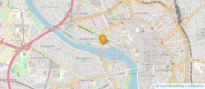 localisation de l'entreprise MONSIEUR ISMAIL ELKEALANY  TOULOUSE