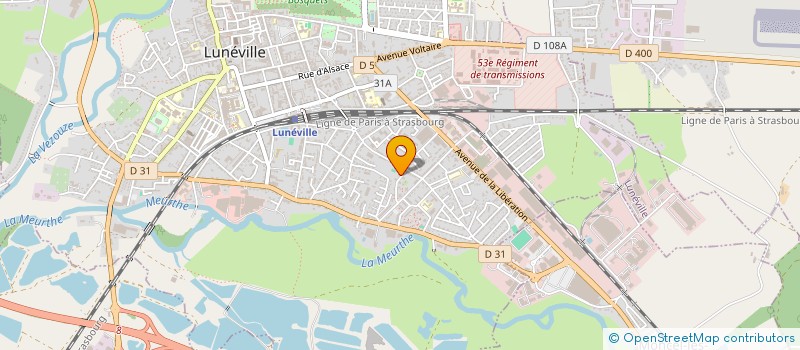 localisation de l'entreprise MONSIEUR ISMAIL ENNAHAL  LUNEVILLE