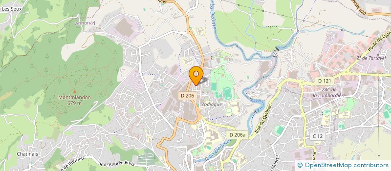 localisation de l'entreprise MONSIEUR ISMAIL ERDINC  ANNONAY