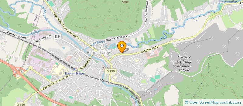 localisation de l'entreprise MONSIEUR ISMAIL ERIK  RAON-L'ETAPE