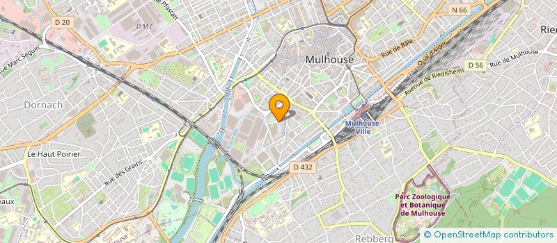 localisation de l'entreprise MONSIEUR ISMAIL FILALI  MULHOUSE