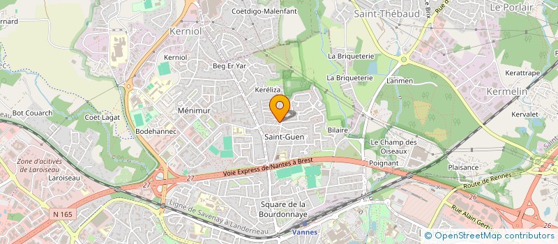 localisation de l'entreprise MONSIEUR ISMAIL GENC à VANNES