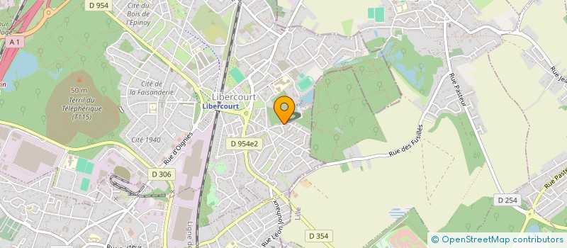 localisation de l'entreprise MONSIEUR ISMAIL HACHED  LIBERCOURT