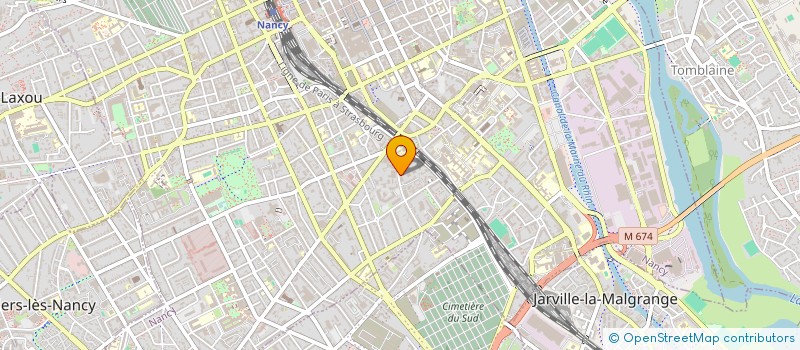 localisation de l'entreprise MONSIEUR ISMAIL HADMEN  NANCY