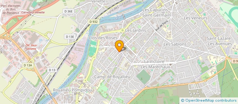 localisation de l'entreprise MONSIEUR ISMAIL HAJJOUBI à COMPIEGNE