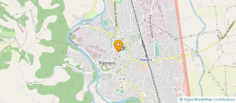 localisation de l'entreprise MONSIEUR ISMAIL HAZARBUZ à PAMIERS