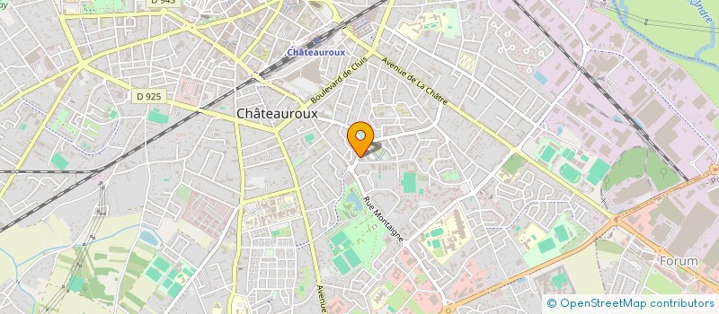 localisation de l'entreprise MONSIEUR ISMAIL HENNI MANSOUR à CHATEAUROUX