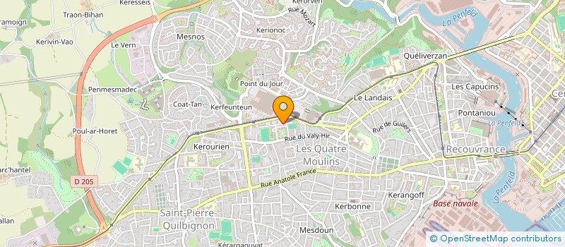 localisation de l'entreprise MONSIEUR ISMAIL IZDOUZEN à BREST