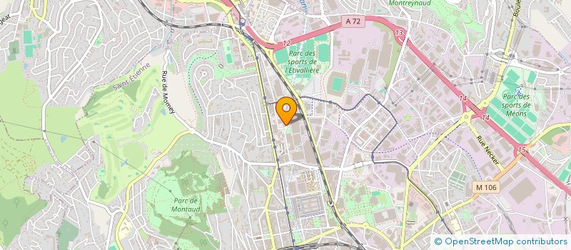 localisation de l'entreprise MONSIEUR ISMAIL KARAMAN  SAINT-ETIENNE