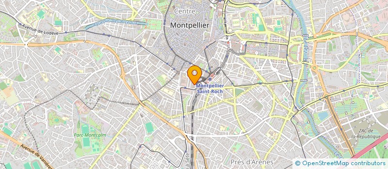 localisation de l'entreprise MONSIEUR ISMAIL KERRAS à MONTPELLIER