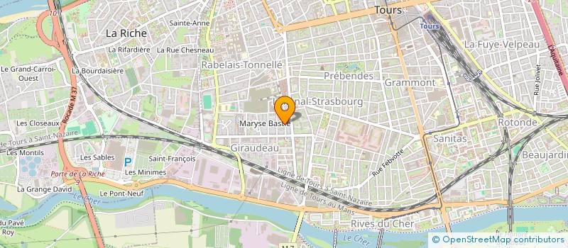 localisation de l'entreprise MONSIEUR ISMAIL KHELIL  TOURS