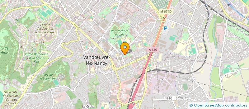 localisation de l'entreprise MONSIEUR ISMAIL KOCABEY  VANDUVRE-LES-NANCY